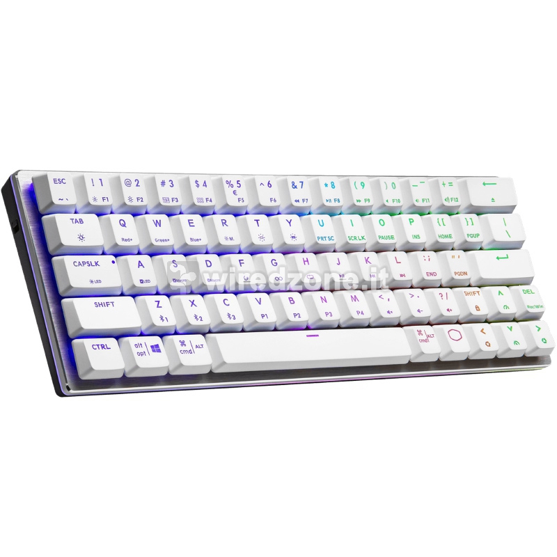 Cooler Master SK622 RGB Hybrid Mechanical Keyboard - White - 1