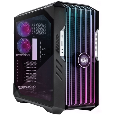 Cooler Master HAF 700 EVO Full-Tower Side-Glass - Titanium Grey - 1