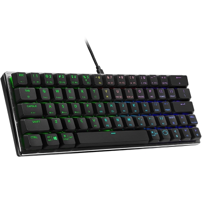 Cooler Master SK620 USB Mechanical Keyboard - Gunmetal Black - 1
