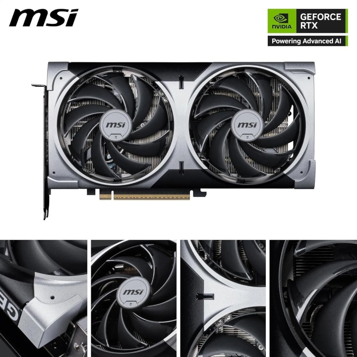 MSI GeForce RTX 5070, Ventus 2X OC, 12GB GDDR7