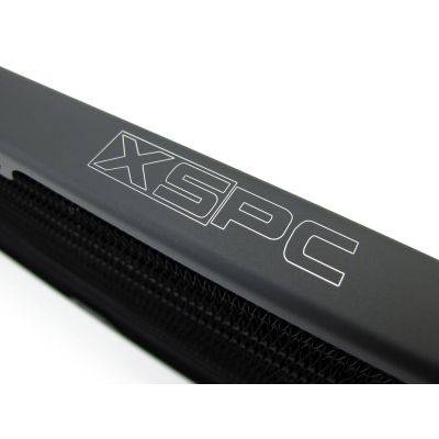 XSPC TX360 Ultrathin Radiator 360mm - Black - 6