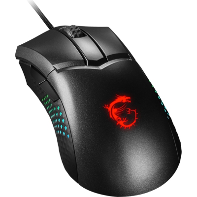 MSI Clutch GM41 Lightweight USB Mouse Gaming - Black - 1
