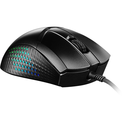 MSI Clutch GM41 Lightweight USB Mouse Gaming - Black - 3