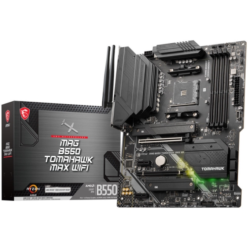 MSI MAG B550 Tomahawk Max WiFi, AMD B550 Mainboard AM4 - 1