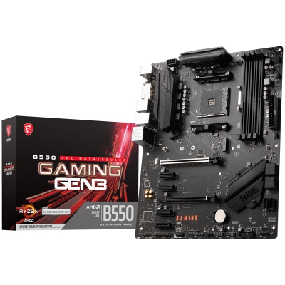 MSI B550 Gaming Gen3 DDR4, AMD B550 Mainboard AM4 - 1
