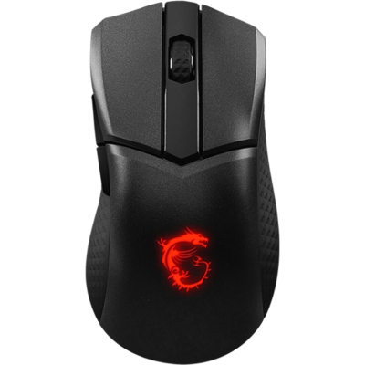 MSI Clutch GM31 Wireless LightWeight Gaming Mouse - Black - 4