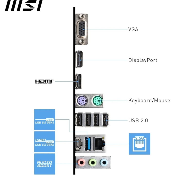 MSI Pro B760M-P DDR5, LGA 1700