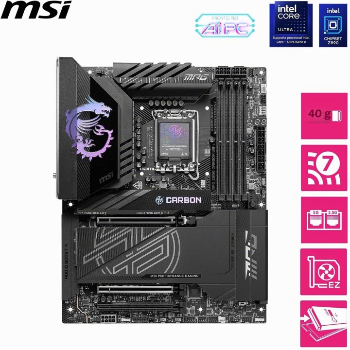 MSI MPG Z890 Carbon WiFi, LGA 1851