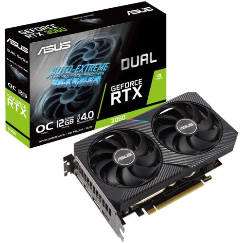 ASUS GeForce RTX 3060 Dual V2 LHR OC 12GB GDDR6 - 1