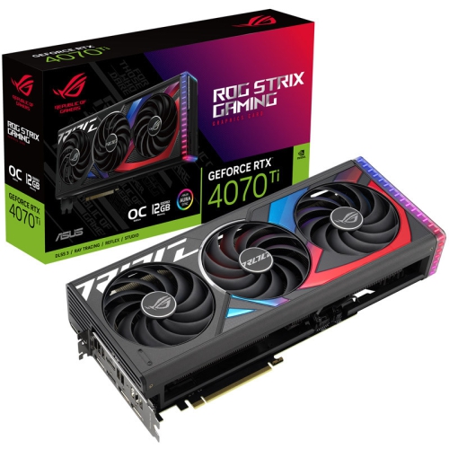 ASUS GeForce RTX 4070 Ti ROG Strix OC 12GB GDDR6X - 1