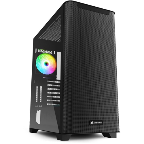 Sharkoon M30 RGB Mid-Tower Side-Glass - Black - 1