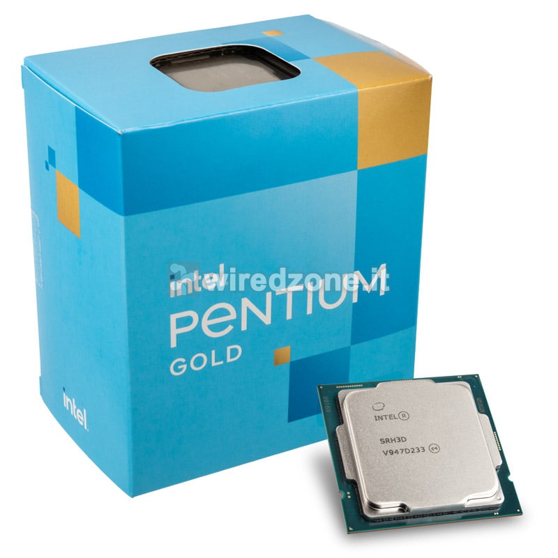 Intel Pentium Gold G6405 4,10 GHz (Comet Lake) LGA1200 - Boxed - 1