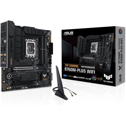 ASUS TUF Gaming B760M-Plus WiFi DDR5, Intel B760 Mainboard LGA1700 - 1