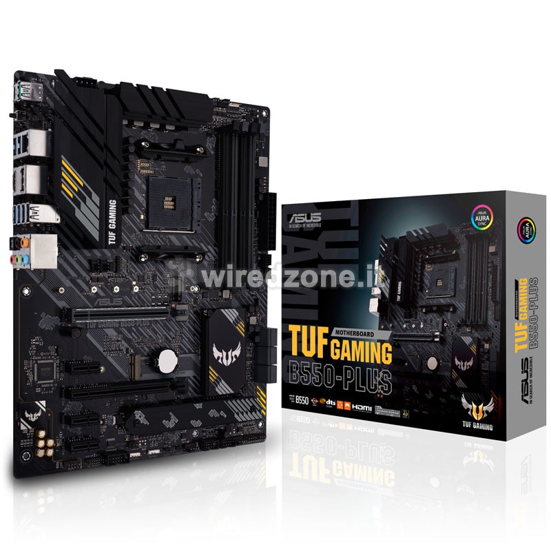 ASUS TUF Gaming B550-Plus DDR4, AMD B550 Mainboard AM4 - 1