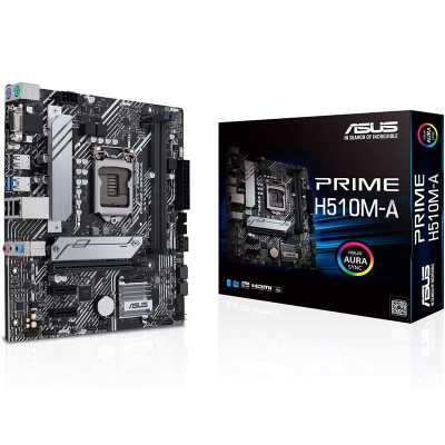 ASUS Prime H510M-A, Intel H510 Mainboard LGA1200 - 1