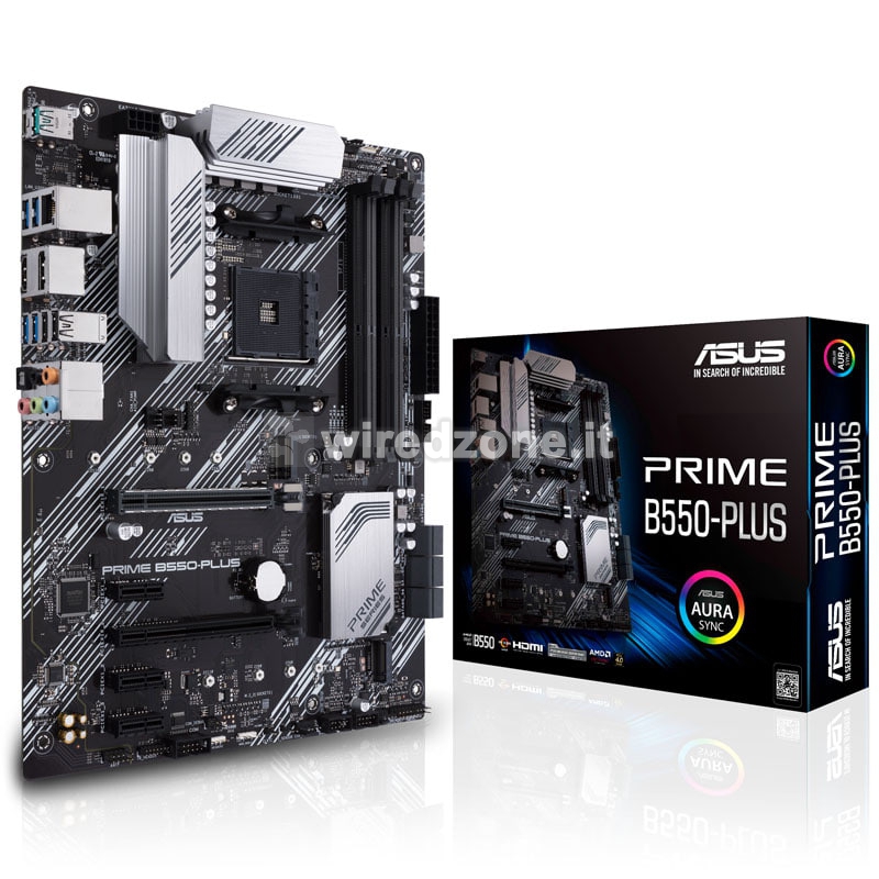 ASUS Prime B550-Plus, AMD B550 Mainboard AM4 - 1