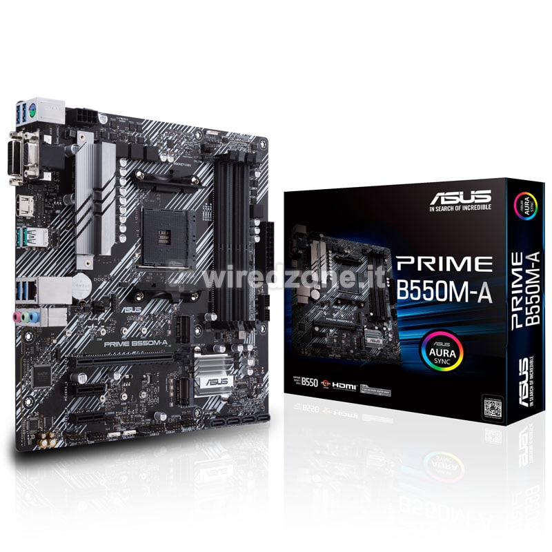 ASUS Prime B550M-A, AMD B550 Mainboard AM4 - 1