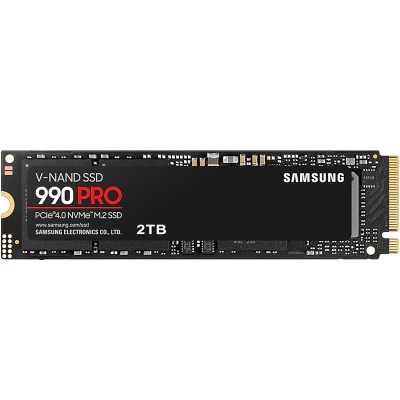 Samsung 990 PRO PCIe Gen4x4 NVMe M.2 2280 SSD - 2TB - 1