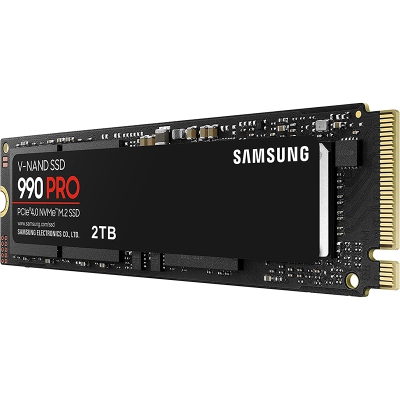 Samsung 990 PRO PCIe Gen4x4 NVMe M.2 2280 SSD - 2TB - 2