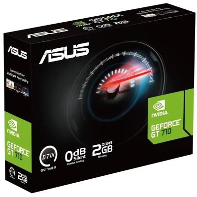 ASUS GeForce GT 710 2GB GDDR3 - 5