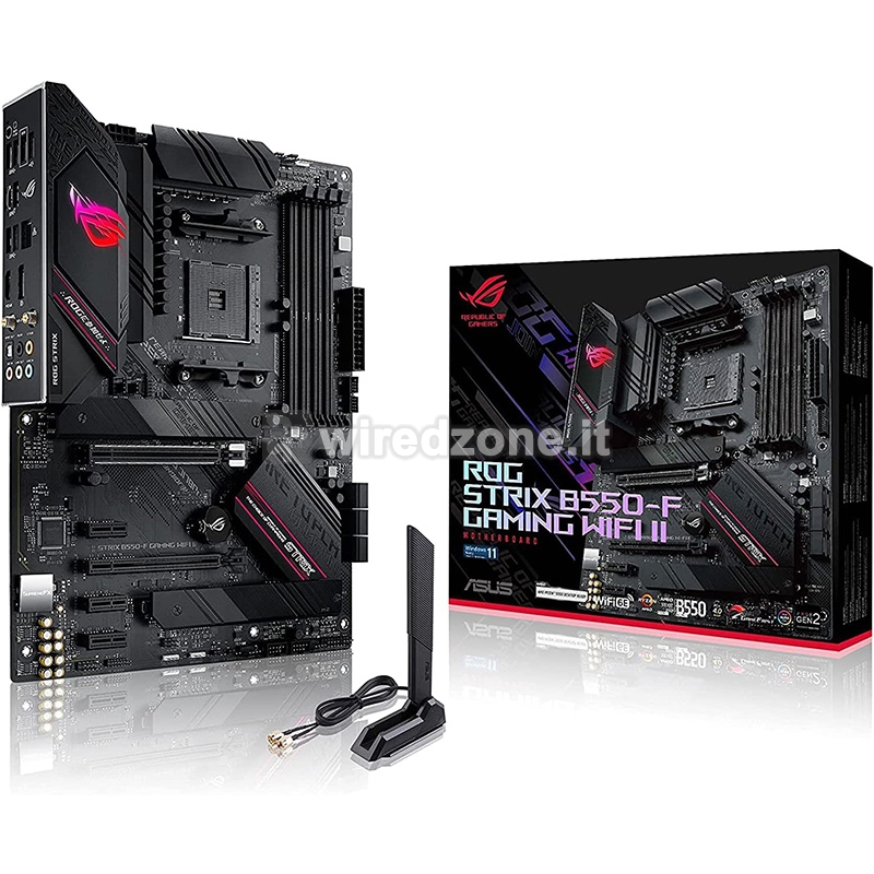 ASUS ROG Strix B550-F Gaming Wi-Fi II DDR4, AMD B550 Mainboard AM4 - 1
