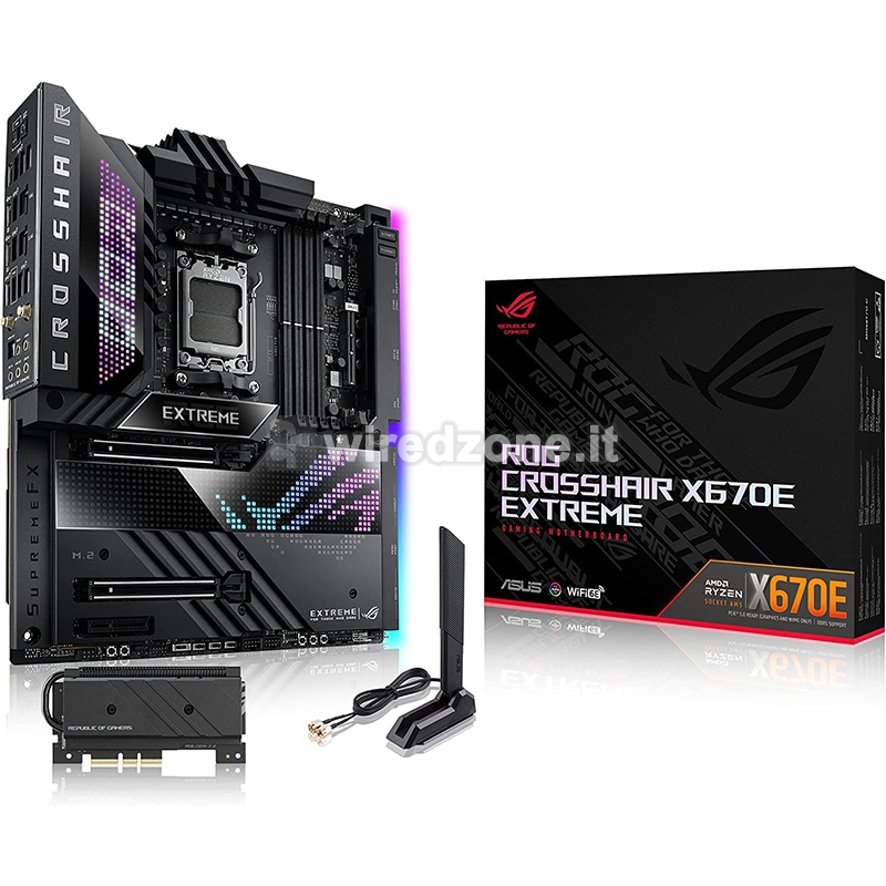 ASUS ROG Crosshair X670E Extreme WiFi 6E DDR5, AMD X670E Mainboard AM5 - 1