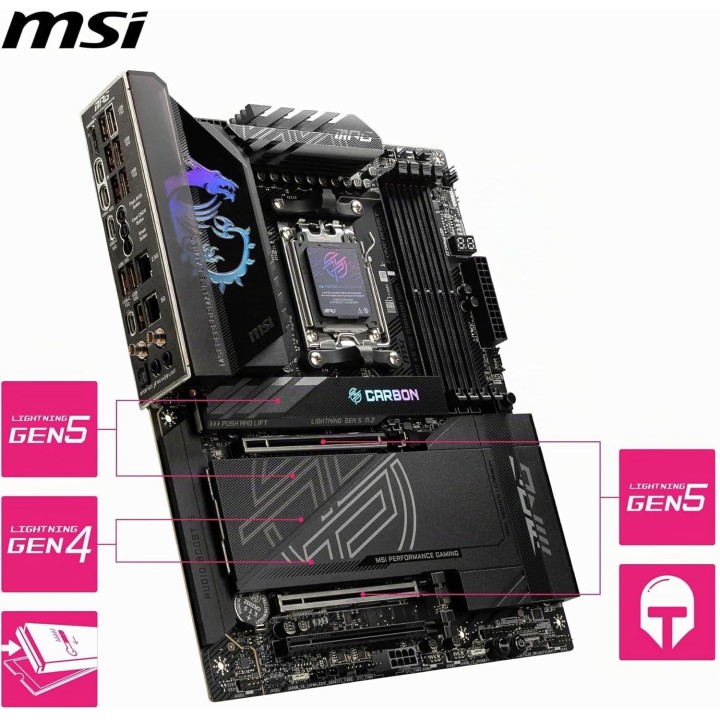 MSI MPG X870E Carbon WiFi, AM5