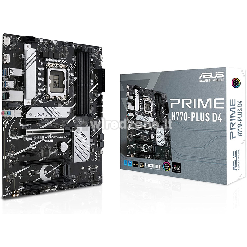 ASUS Prime H770-Plus D4, Intel H770 Mainboard LGA1700 - 1