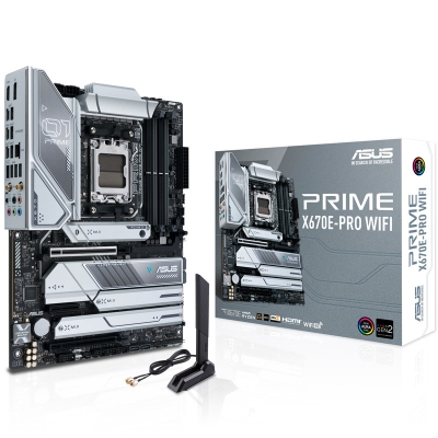 ASUS Prime X670E-Pro WiFi DDR5, AMD X670E Mainboard AM5 - 1