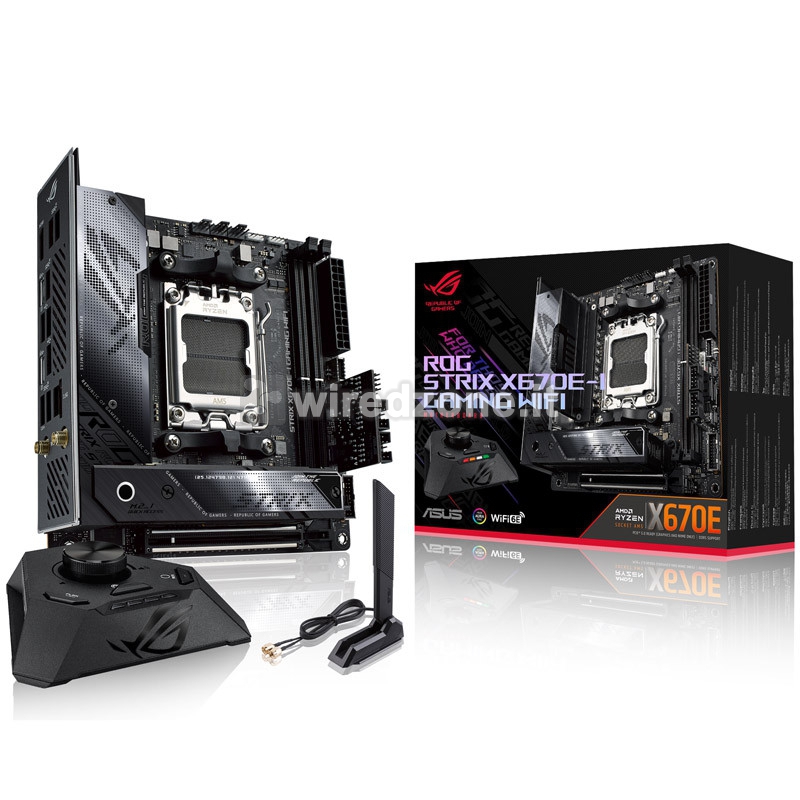 ASUS ROG Strix X670E-I Gaming WiFi, AMD X670E Mainboard AM5 - 1