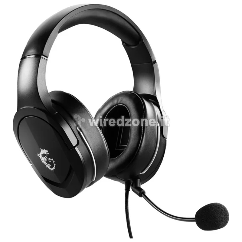 MSI Immerse GH20 Headset Gaming - Black - 1