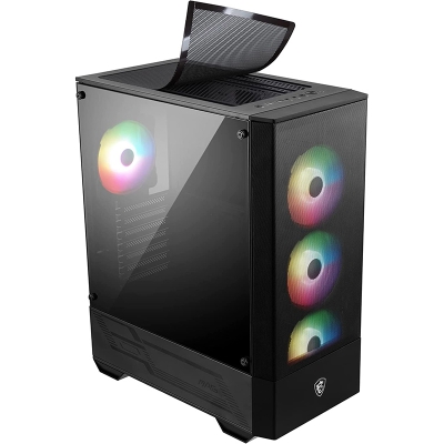 MSI MAG Forge 112R Mid-Tower Side-Glass - Black - 6
