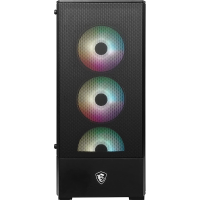 MSI MAG Forge 112R Mid-Tower Side-Glass - Black - 2