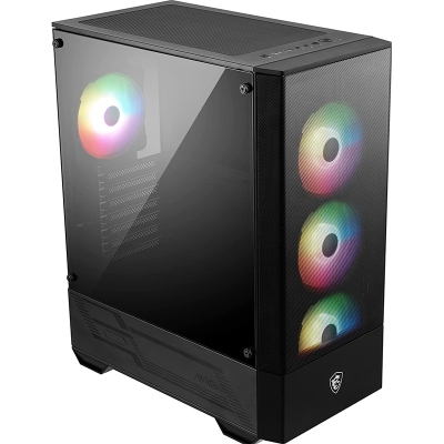 MSI MAG Forge 112R Mid-Tower Side-Glass - Black - 3