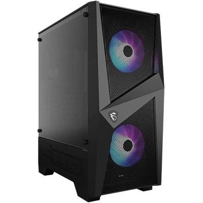 MSI MAG Forge 100R Mid-Tower Side-Glass - Black - 1