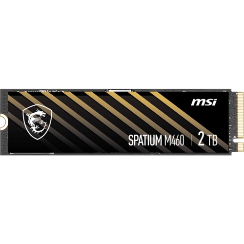 MSI Spatium M460, PCIe Gen4x4, NVMe, M.2 2280 - 2TB - 1