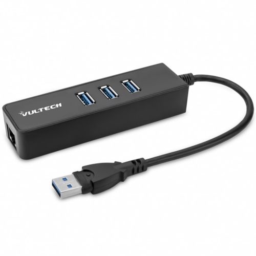 Vultech HUB USB 3.0 Multiport adapter + RJ45 Gigabit - 1