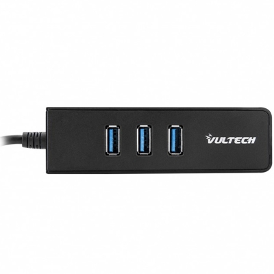Vultech HUB USB 3.0 Multiport adapter + RJ45 Gigabit - 2
