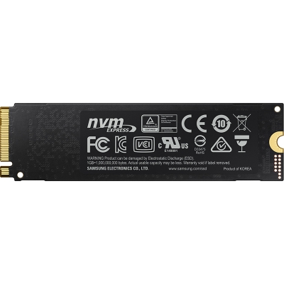 Samsung 970 EVO Plus, PCIe Gen3x4, NVMe, M.2 2280 - 500GB - 4