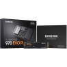 Samsung 970 EVO Plus, PCIe Gen3x4, NVMe, M.2 2280 - 500GB - 5