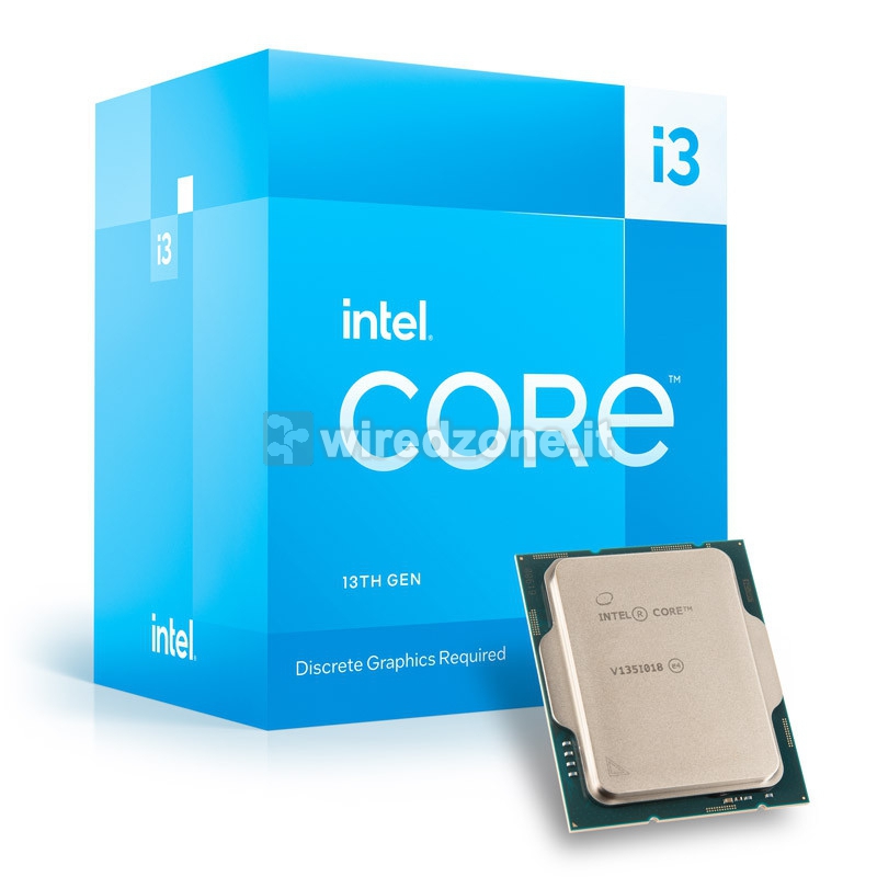 Intel Core i3-13100F 3,40 GHz (Raptor Lake) LGA1700 - Boxed - 1