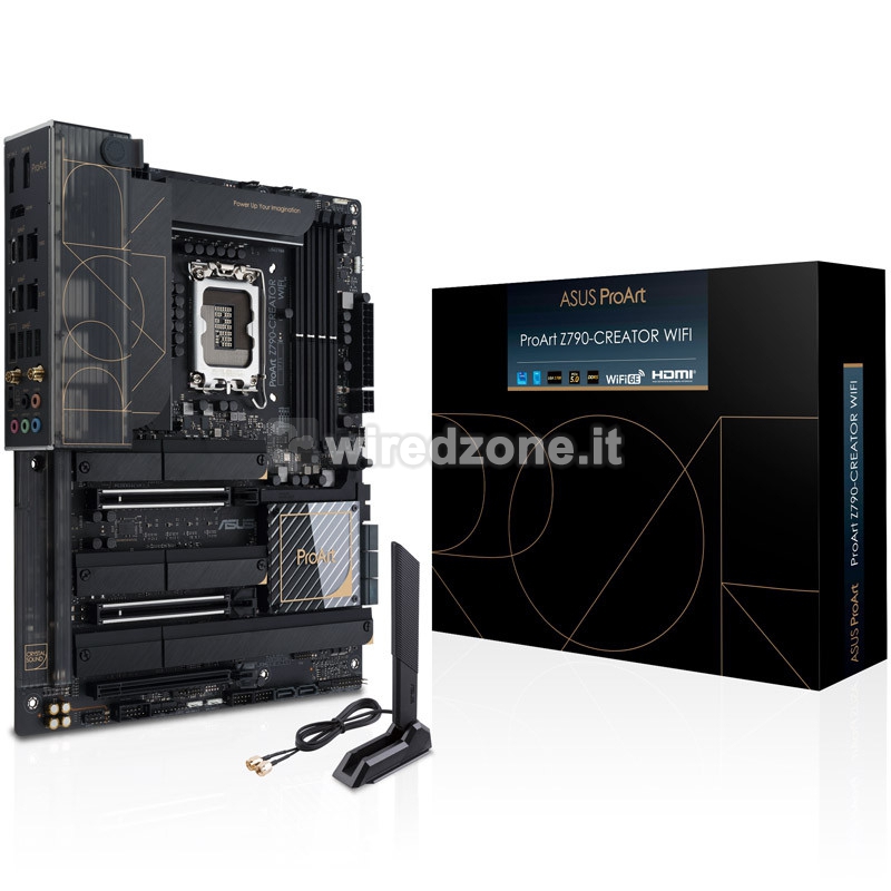 ASUS ProArt Z790 Creator WiFi DDR5, Intel Z790 Mainboard LGA1700 - 1