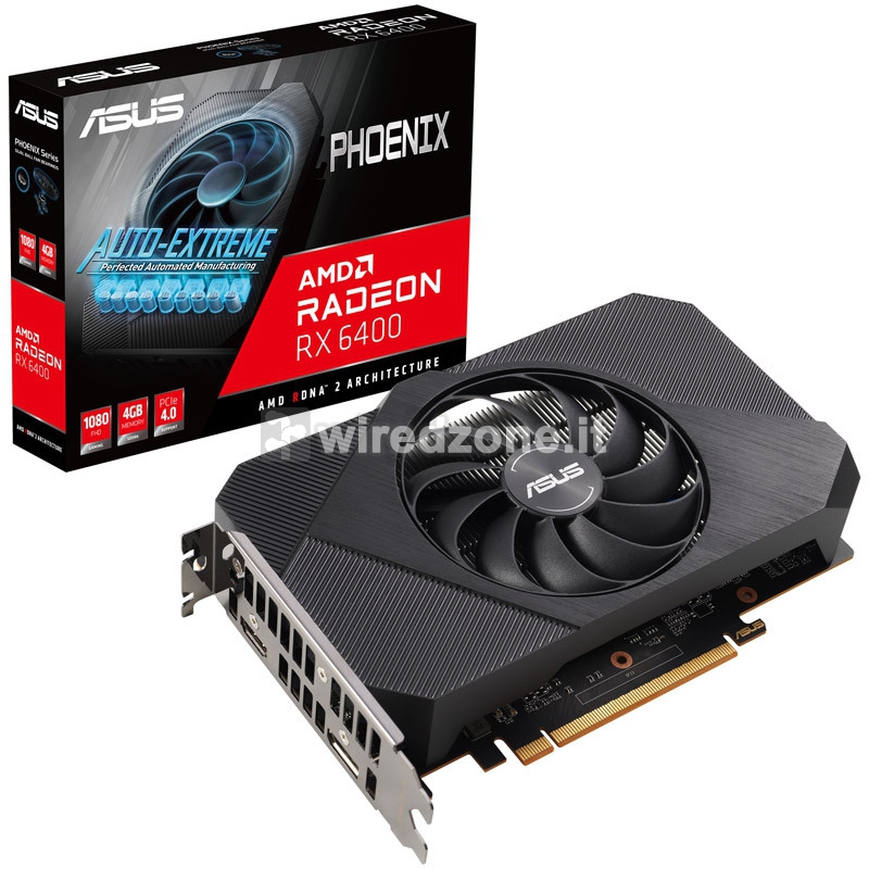 ASUS Radeon RX 6400 4GB GDDR6 - 1