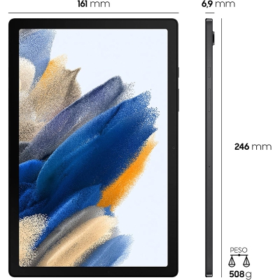 Samsung Galaxy Tab A8, 26,7 cm (10.5"), WUXGA, 128GB, 4GB RAM, 8MP, Android 11, Grey - 5