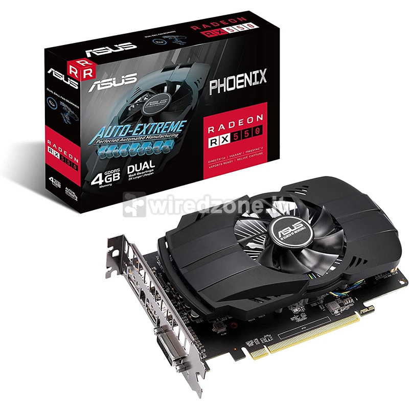 AMD Radeon RX 550 4GB GDDR5 - 1
