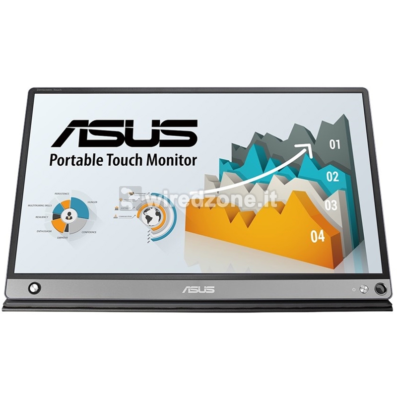 ASUS MB16AMT, 39,6 cm (15.6"), 60Hz, FHD, IPS - HDMI - 1