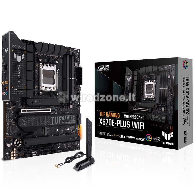ASUS TUF Gaming X670E-Plus WiFi, AMD X670E Mainboard AM5 - 1
