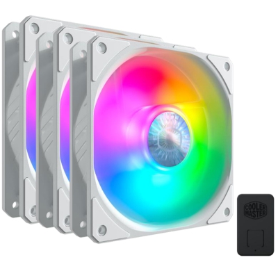 Cooler Master SickleFlow 120 3in1 ARGB White Fan - 120mm - 1