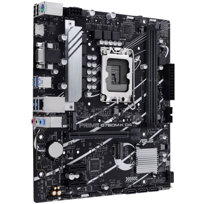 ASUS Prime B760M-K D4, Intel B760 Mainboard LGA1700 - 6
