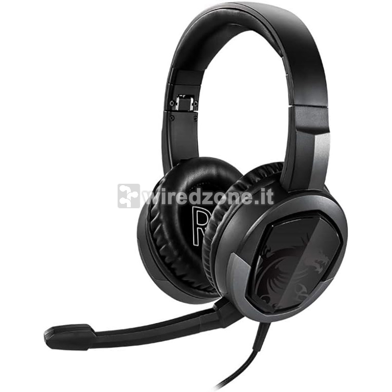 MSI Immerse GH30 V2 Gaming Headset - Black - 1
